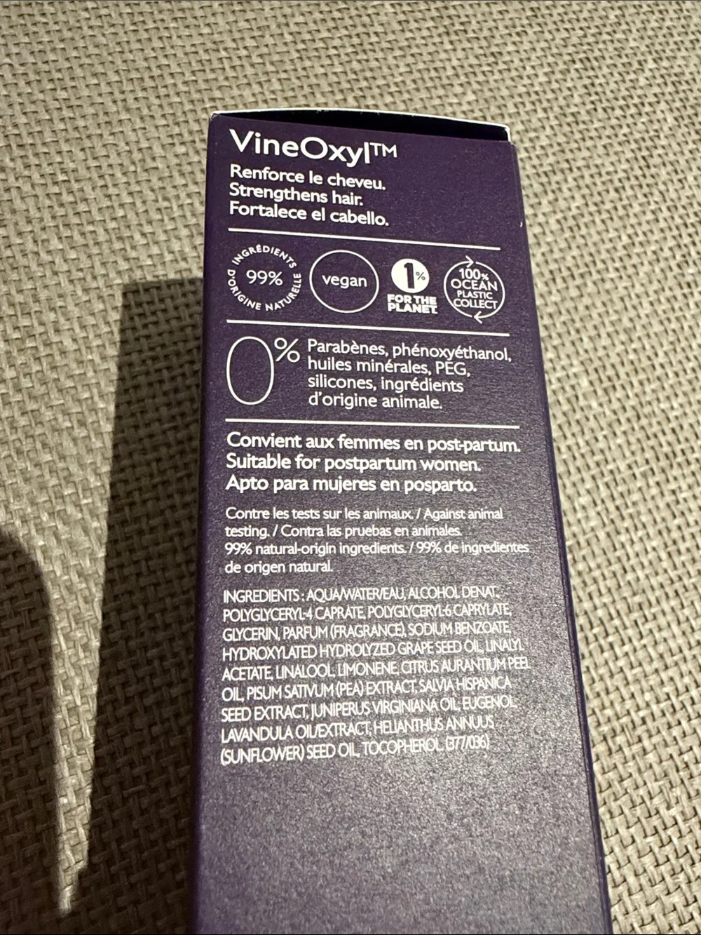Caudalie Hair Density Serum thickens restores hair volume VineOxyl 50ml 1.6fl oz
